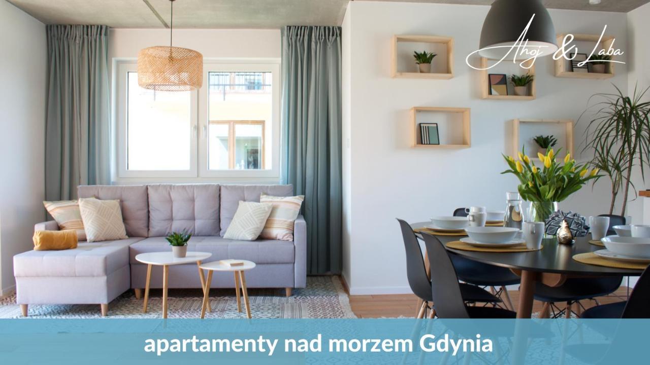 Laba - Basen, Blisko Plazy, Cisza, Taras, Parking, Bezplatne Wifi, Wyjatkowy! Leilighet Gdynia Eksteriør bilde