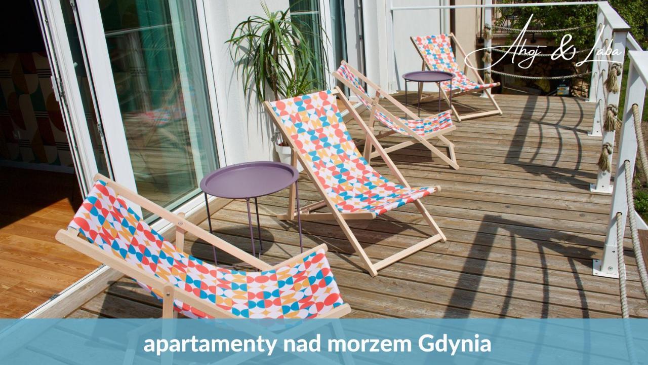 Laba - Basen, Blisko Plazy, Cisza, Taras, Parking, Bezplatne Wifi, Wyjatkowy! Leilighet Gdynia Eksteriør bilde