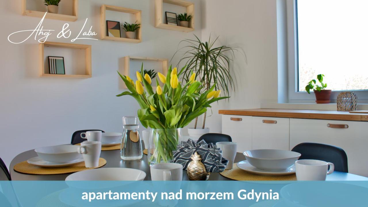 Laba - Basen, Blisko Plazy, Cisza, Taras, Parking, Bezplatne Wifi, Wyjatkowy! Leilighet Gdynia Eksteriør bilde
