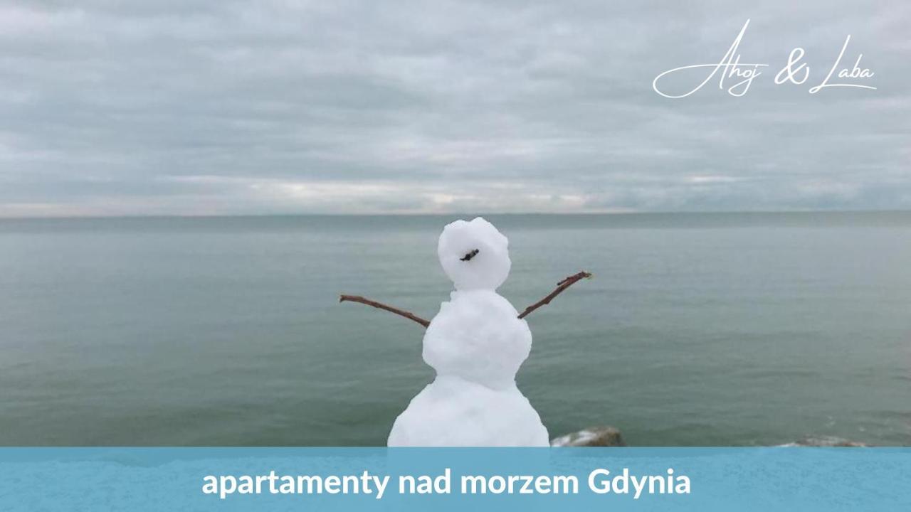 Laba - Basen, Blisko Plazy, Cisza, Taras, Parking, Bezplatne Wifi, Wyjatkowy! Leilighet Gdynia Eksteriør bilde